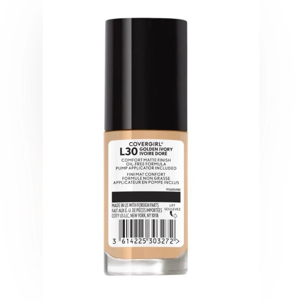 COVERGIRL Trublend Matte Made Foundation L30 Golden Ivory. 30ml(1floz)
